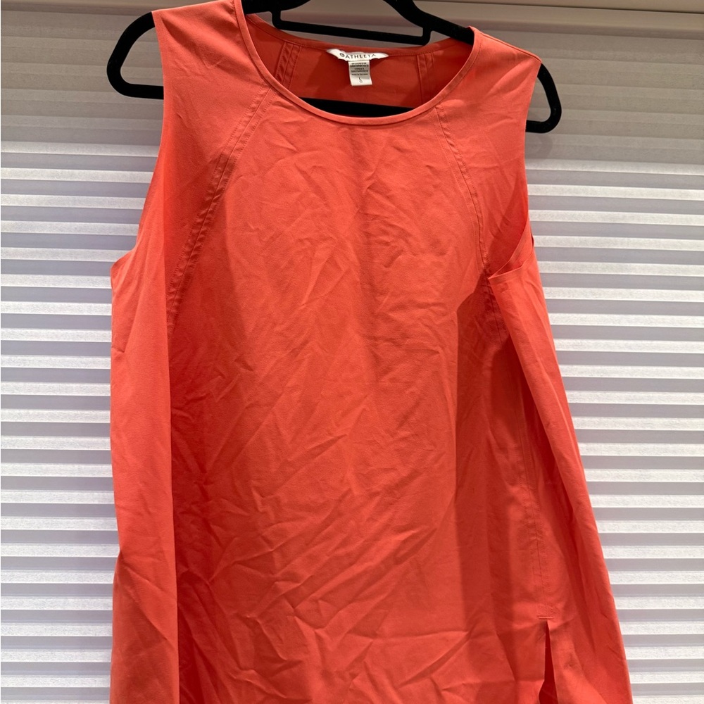 Athleta Zephyr Refined Tank (salmon)